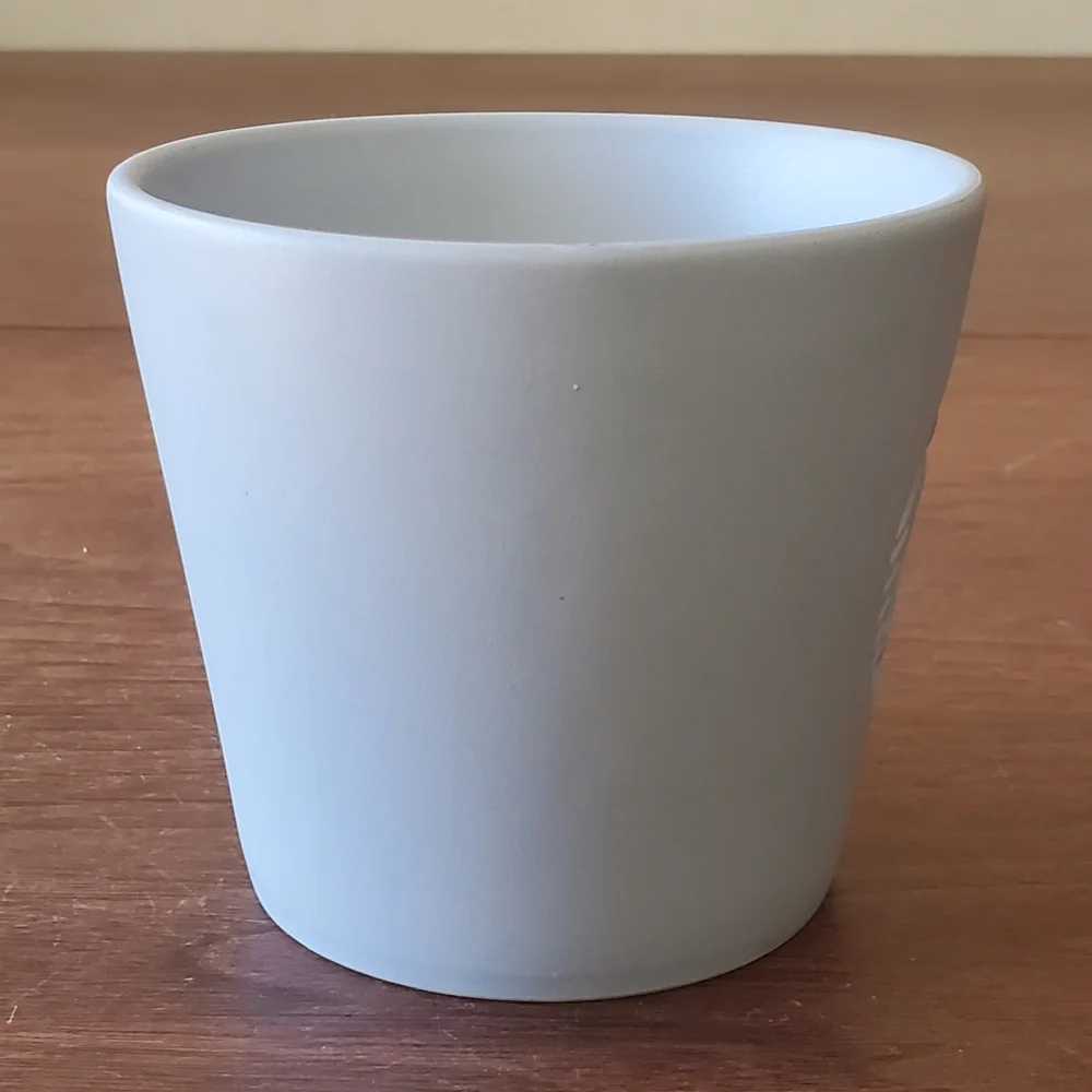 Starbucks Matte Grey Siren Tall 12 oz Anniversary Coffee Tea Mug Cup - Picture 2 of 5